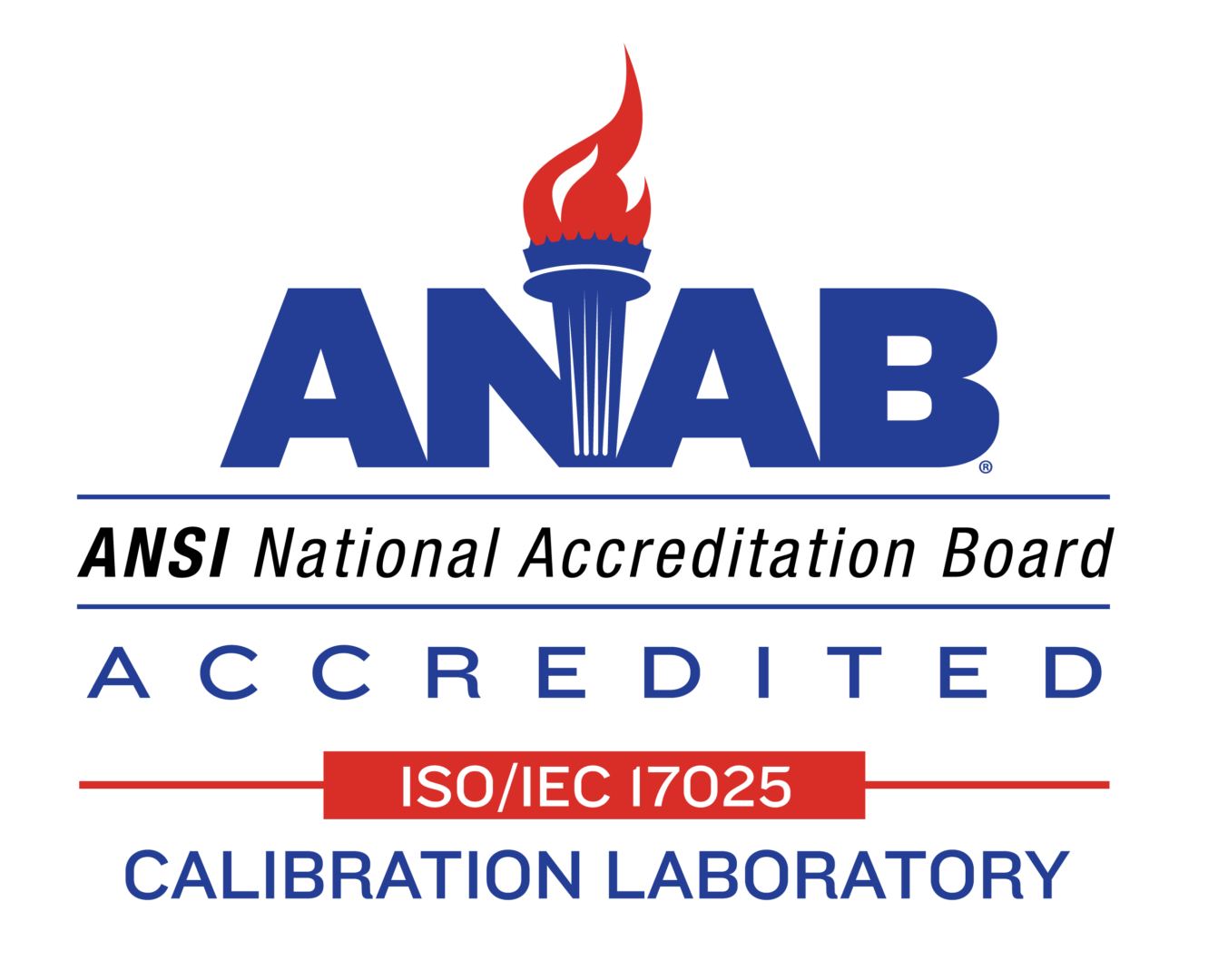 ANAB Symbol (RGB), 17025 Calibration Laboratory - Transparent Background