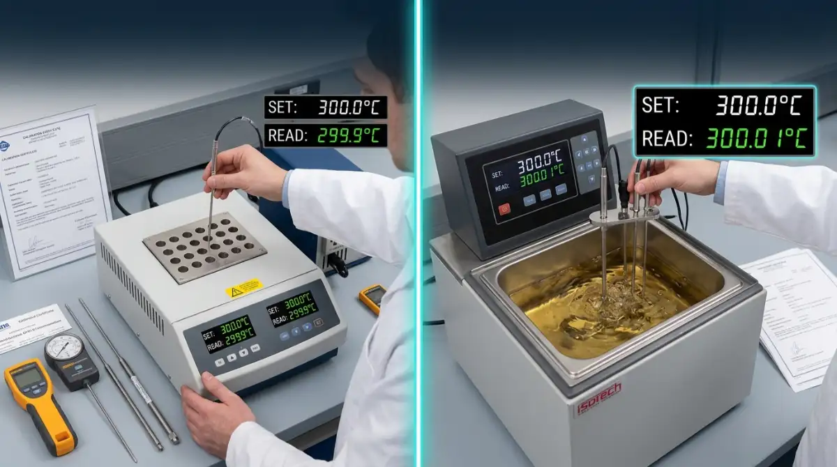 Dry Block And Liquid Bath Calibration